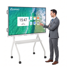65" White Color Interactive Flat Panel